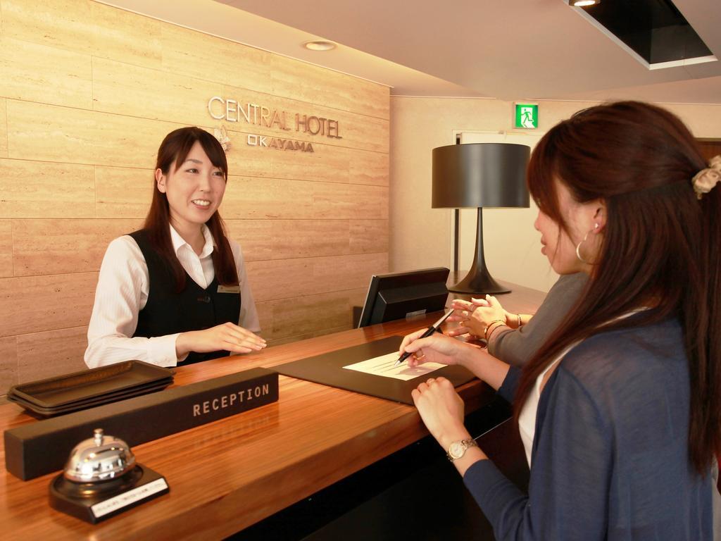 Central Hotel Okayama Bagian luar foto